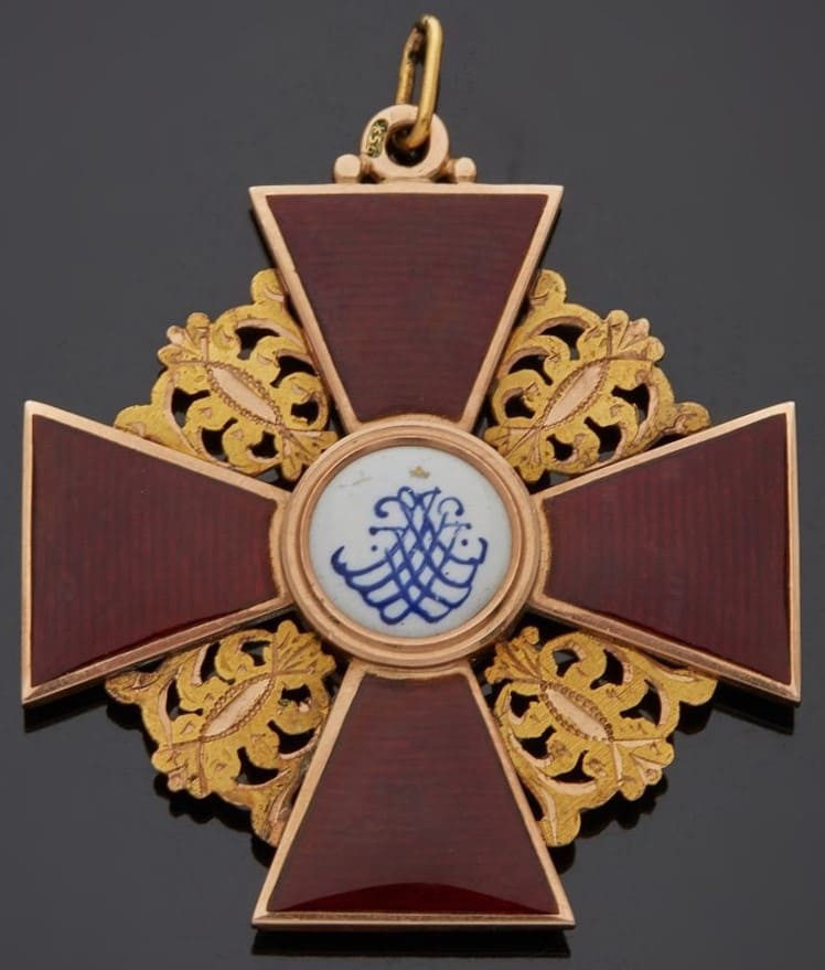 1-я степень  ордена святой Анны IK.jpg