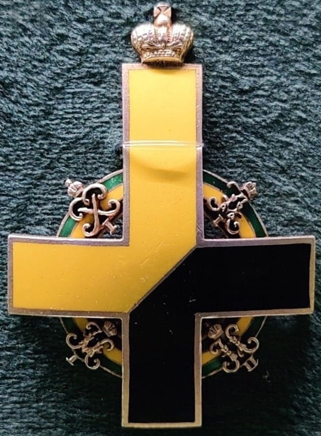 10th Ingermanland Hussar Regiment Badge on display.jpg