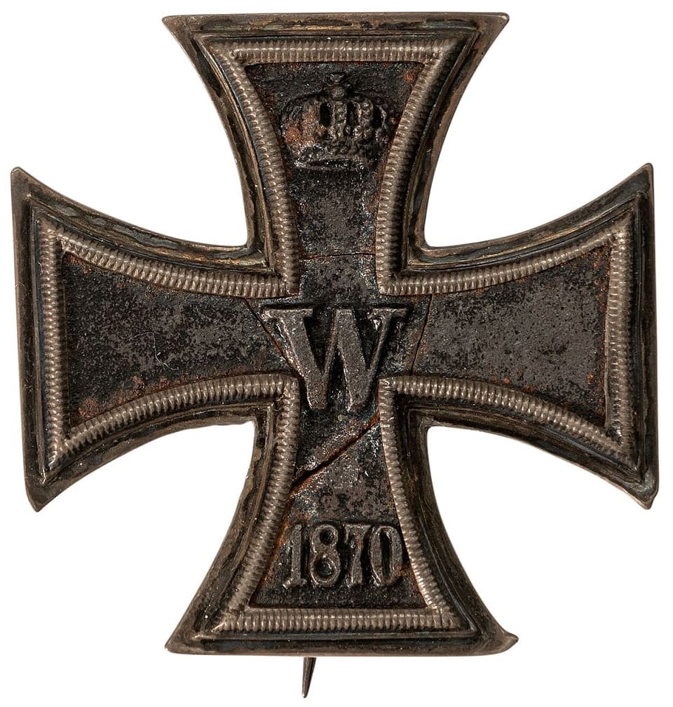 1870 Iron Cross 1st Class of Otto von Bismarck.jpg