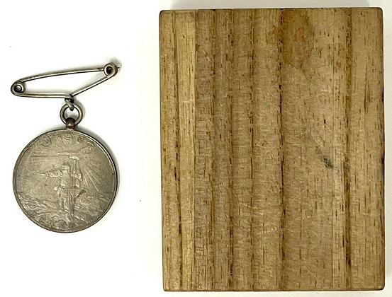1920 Japan National Census Taker's Badge/大正九年 國勢調査徽章