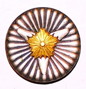1934 Osaka Prefecture Fire Department Association Enshrinement Ceremony Commemorative Badge.jpg