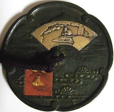 1935 His Majesty the Emperor of Manchukuo Visit to Osaka Prefecture Commemorative Paperweight.jpg