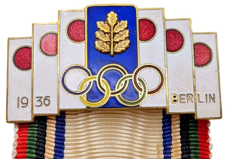 1936  ベルリン ドイツ オリンピック 日本代表 徽章.jpg