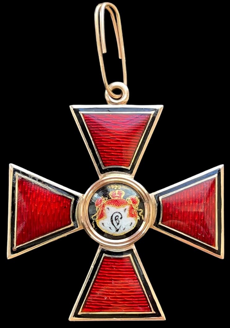 1st 2nd  class Order of St.Vladimir made by Julius Keibel.jpg