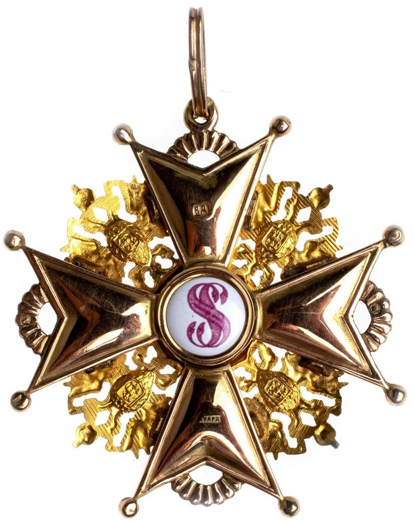 1st class class Order of St. Stanislaus made by  Eduard ВД.jpg