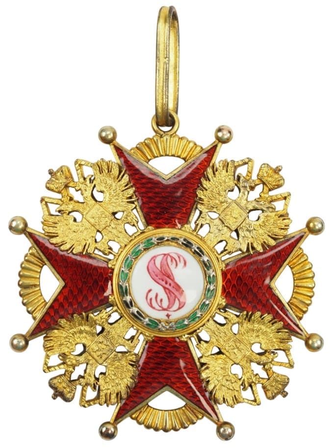 1st class cross order of Saint Stanislaus made by Meybauer.jpg