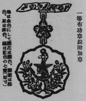 一等有功附加章 - 1st class Merit Badge with Attachment.jpg