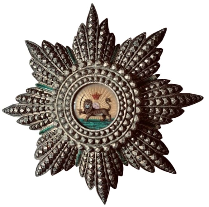 1st class Military Division Order of the Lion  and Sun made by Halley.jpg