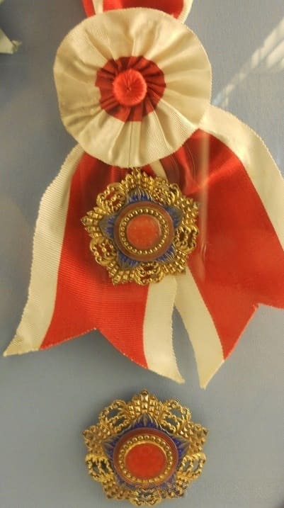 1st class Order of Brilliant Jade awarded in 1936 to the  president of Czechoslovakia Edvard Beneš.jpg