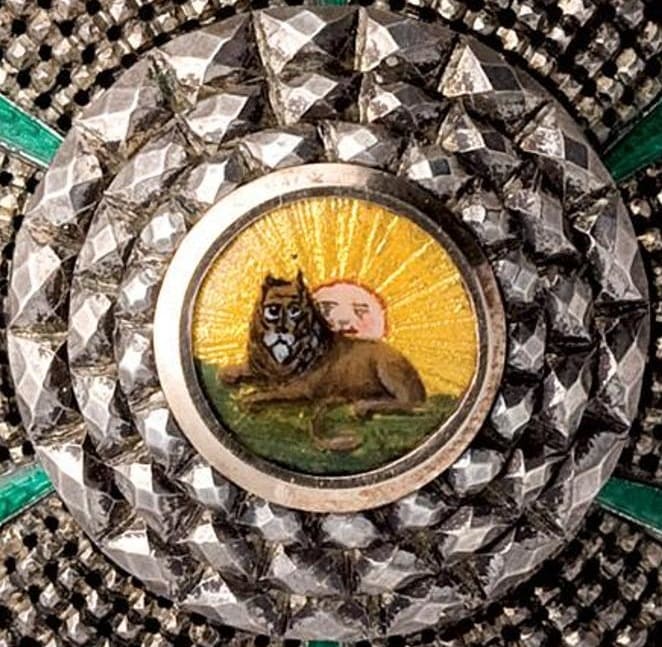 1st class Order of Lion and Sun made by  Russian workshop of Dmitri Osipov.jpg