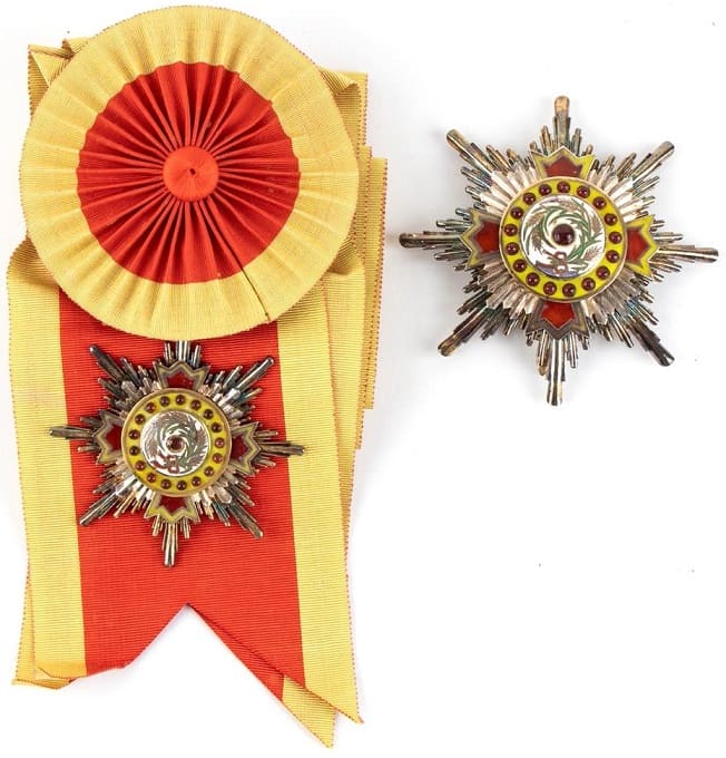 1st class Orders of Precious Brilliant Golden Grain/一等寳光