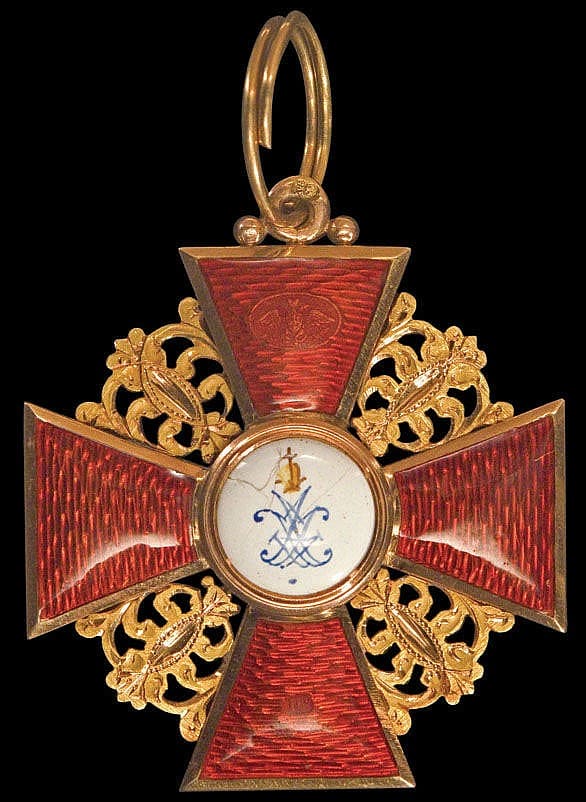 1st  class Order of Saint Anna made by Immanuel Pannasch.jpg