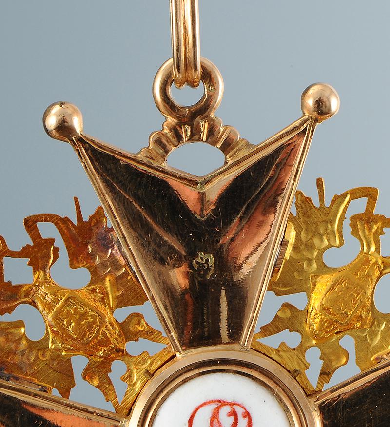 1st class Order  of  Saint Stanislaus awarded in 1896.jpg