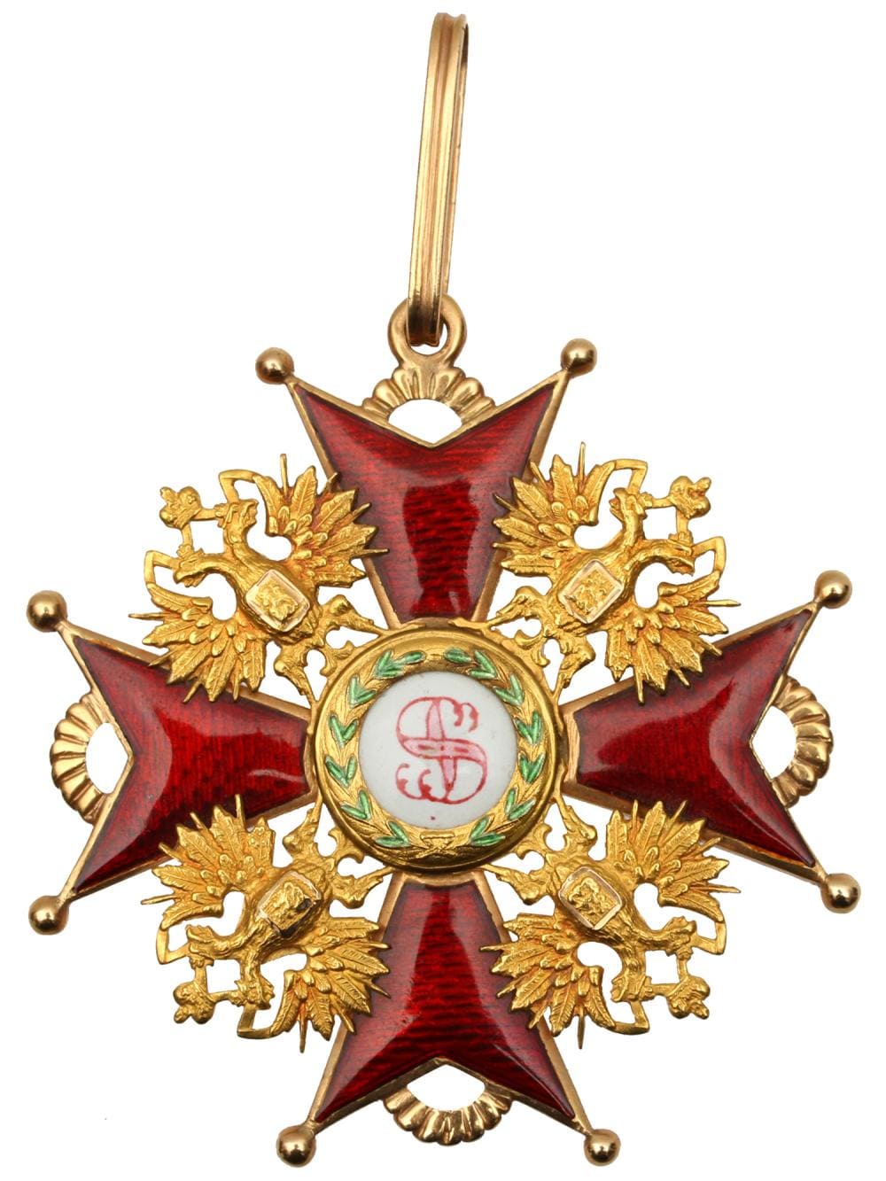 1st class Order of Saint Stanislaus awarded in 1906 to Senator Ernest Noël.jpg