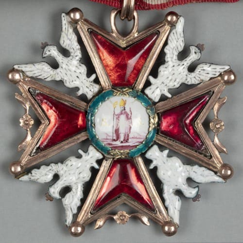1st class Order of Saint Stanislaus from the collection of the National Museum in Krakow Princes Czartoryski Museum.jpg