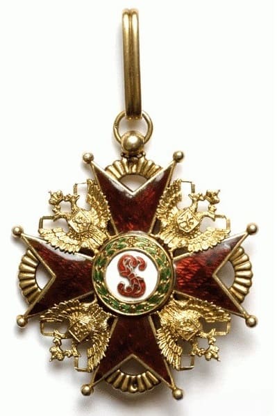 1st class Order of Saint Stanislaus made by Chobillion.jpg