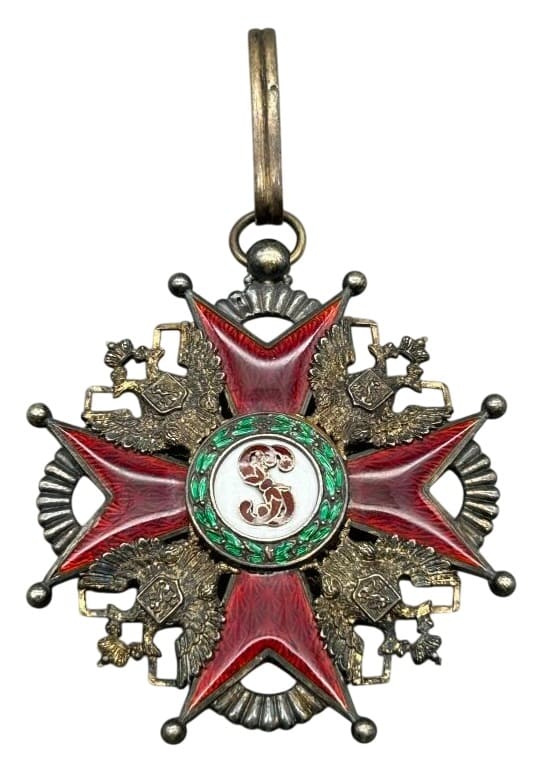 1st class Order of Saint Stanislaus made by  Chobillion.jpg