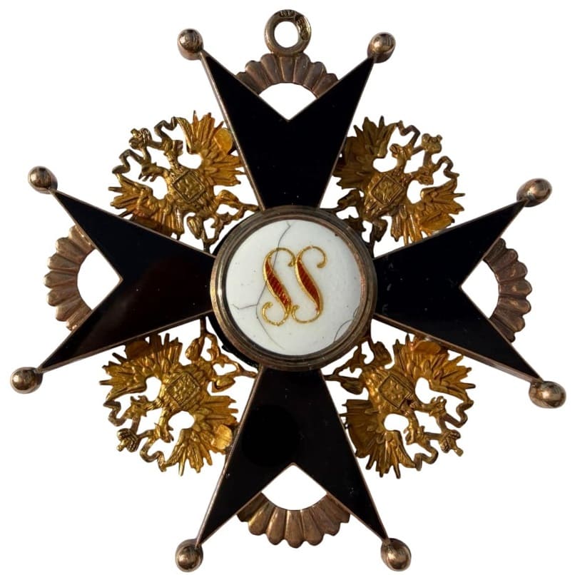 1st class Order of  Saint Stanislaus made by Nichols&Plinke.jpeg
