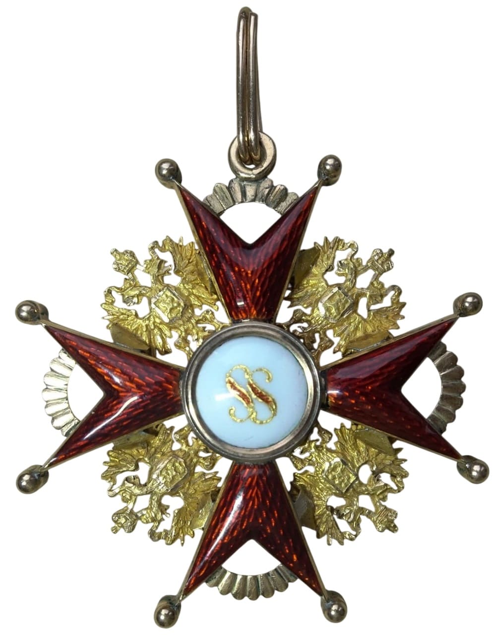 1st class  Order of Saint Stanislaus  made by St. Petersburg workshop ГП.jpg