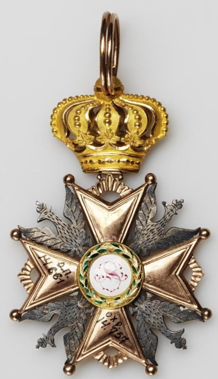 1st class Order of Saint Stanislaus  Order Wojskowy Polski of Alexander I.jpg