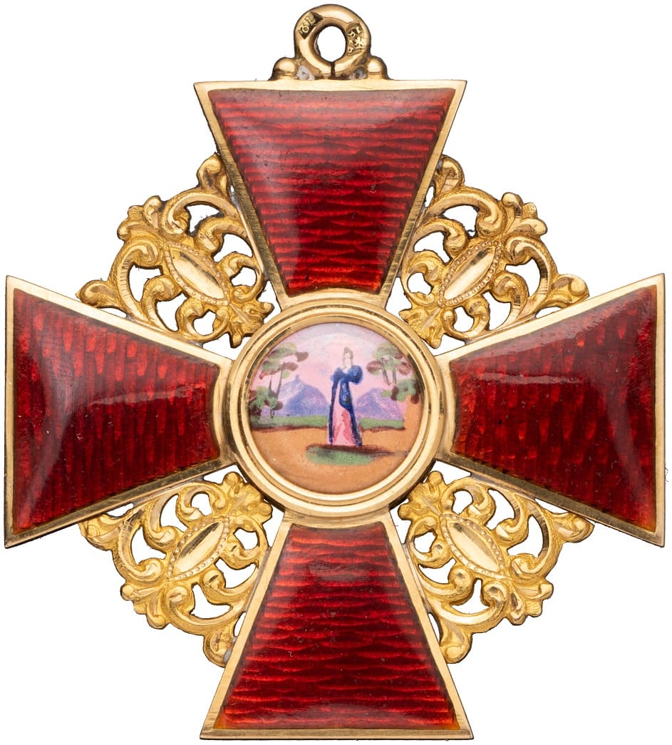 1st class Order of St.Anna made by Wilhelm Keibel.jpg