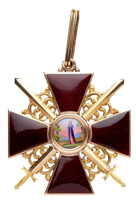 1st class Order of St.Anna with Swords made by Julius Keibel.jpg