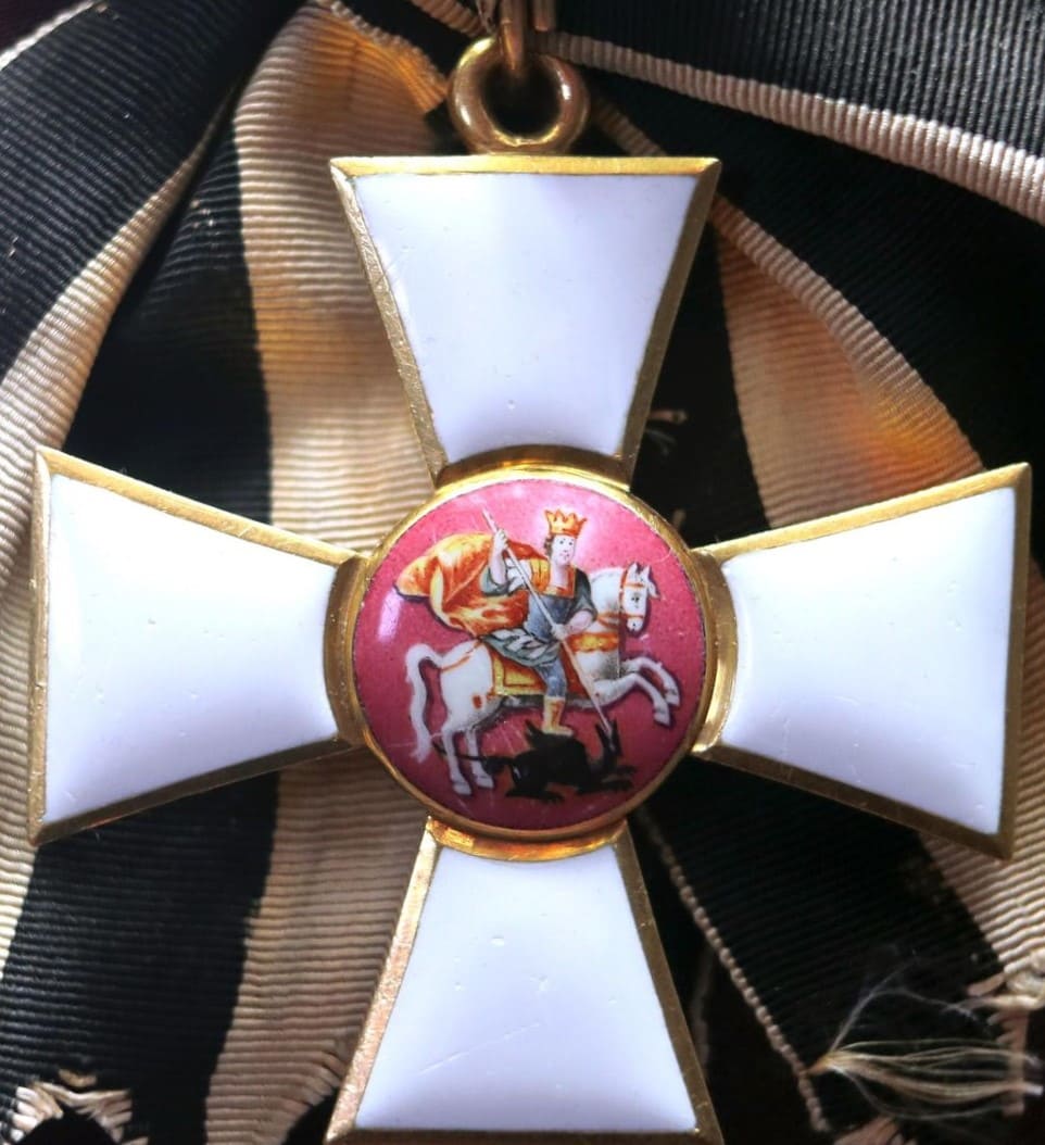 1st and 4th class Orders of St.George awarded to Alexander I | Medals ...