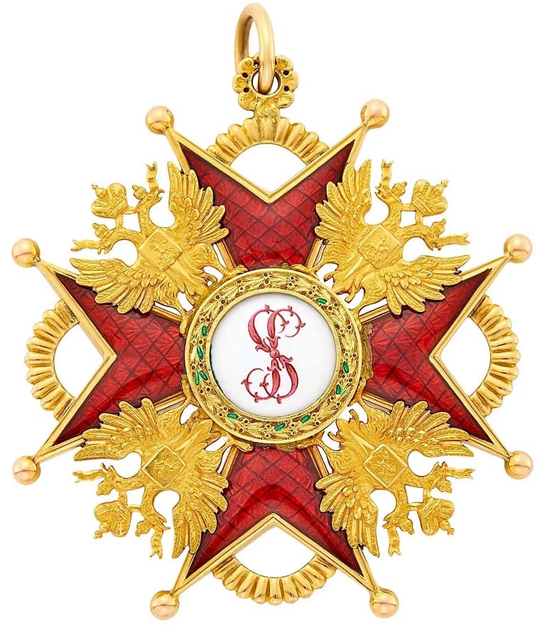 1st class Order of St. Stanislaus made by Halley.jpg