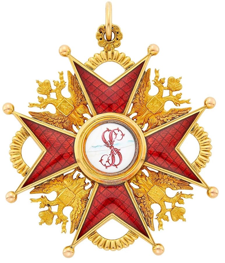1st class Order of St. Stanislaus made by  Halley.jpg