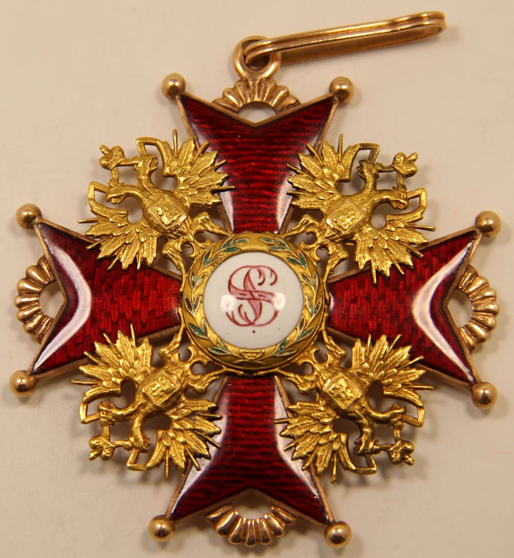 1st class Order of St.Stanislaus made by Julius Keibel IK.jpg