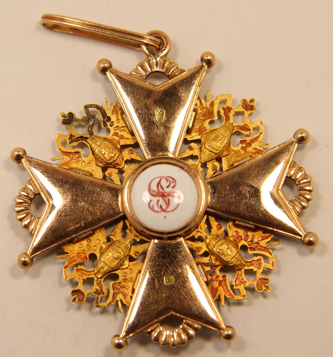 1st class  Order of St.Stanislaus made by Julius Keibel IK.jpg
