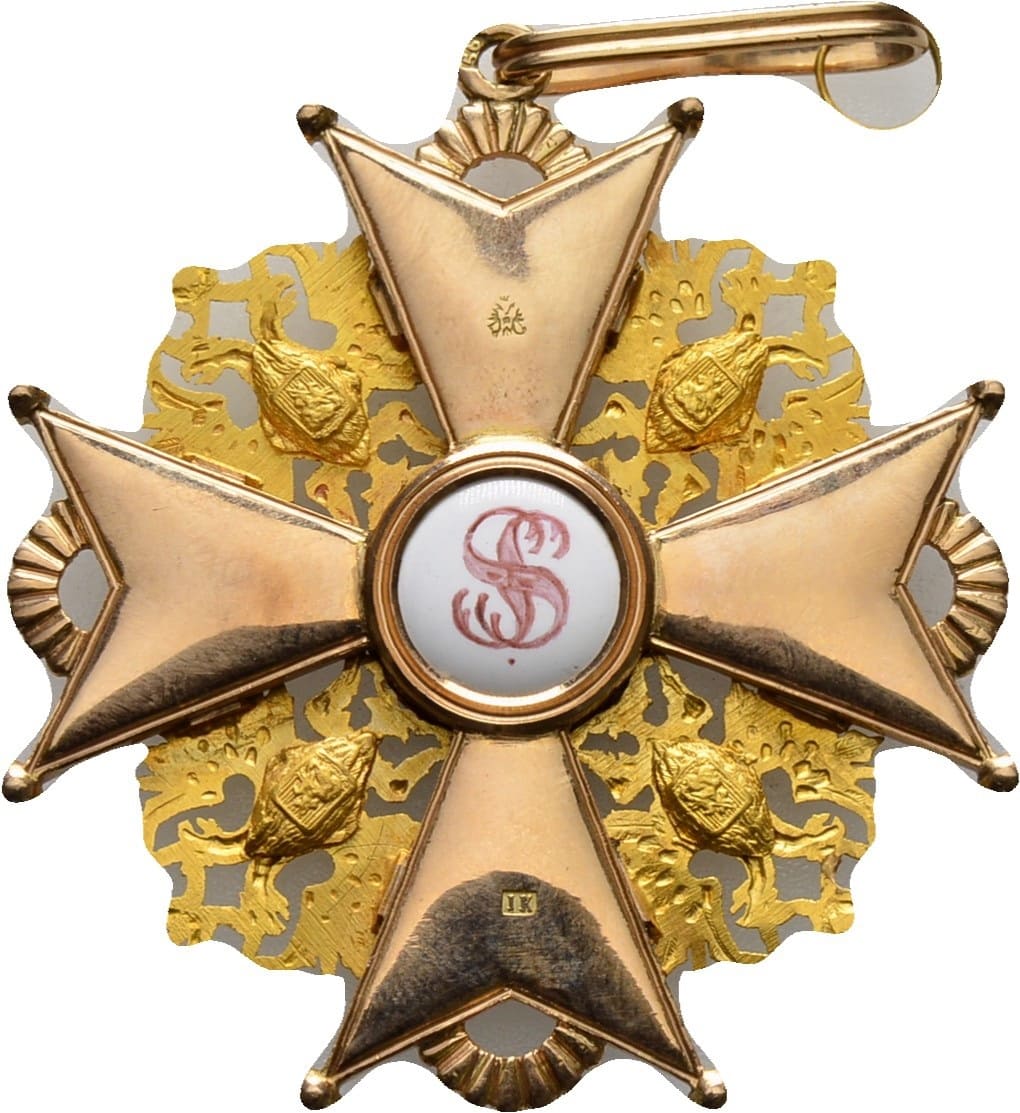 1st class Order of St.Stanislaus made  by Julius Keibel IK.jpg