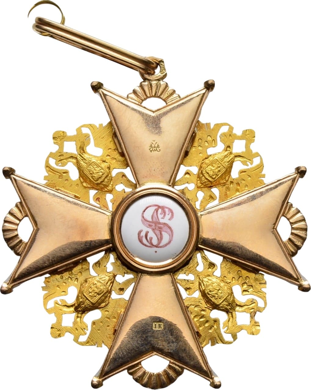 1st class Order of St.Stanislaus  made by Julius Keibel IK.jpg