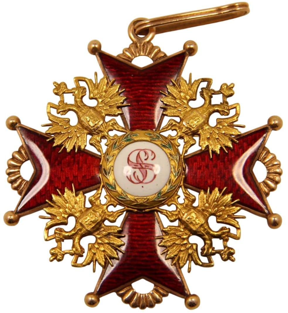 1st class Order of St.Stanislaus made by Julius Keibel IK-Photoroom.jpg