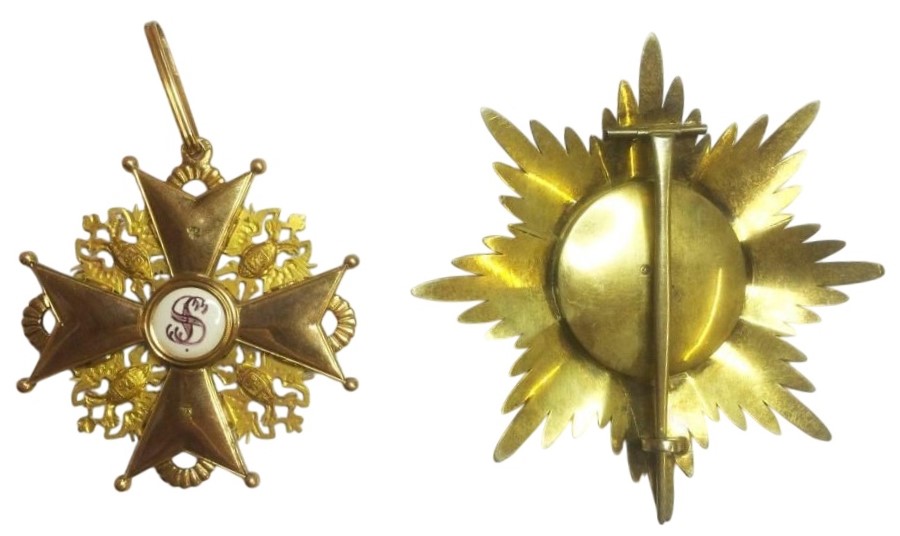 1st class Order of St. Stanislaus made by Wilhelm Keibel.jpg