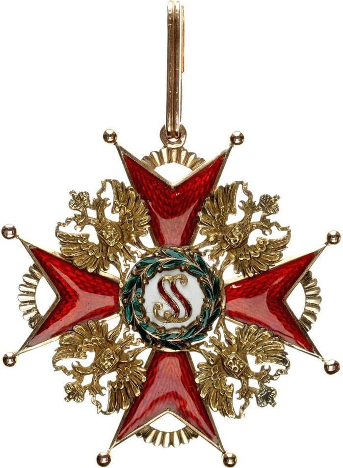1st class Order of St. Stanislaus made.jpg