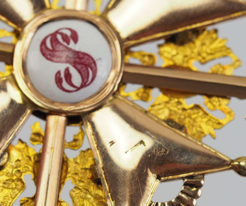 1st class Order of St.Stanislaus with Swords made by Eduard workshop ИЛ.jpg 1st class Order of St.Stanislaus with Swords made by Eduard workshop ИЛ.jpg