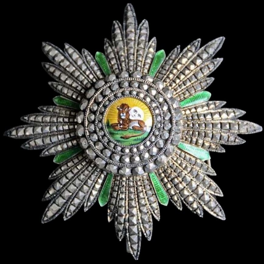 1st class Order of the Lion and Sun made by M.J. Goudsmit.jpg