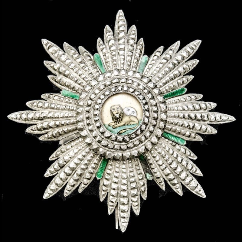 1st  class Order of the Lion and Sun made by Saniolmamalek.jpg