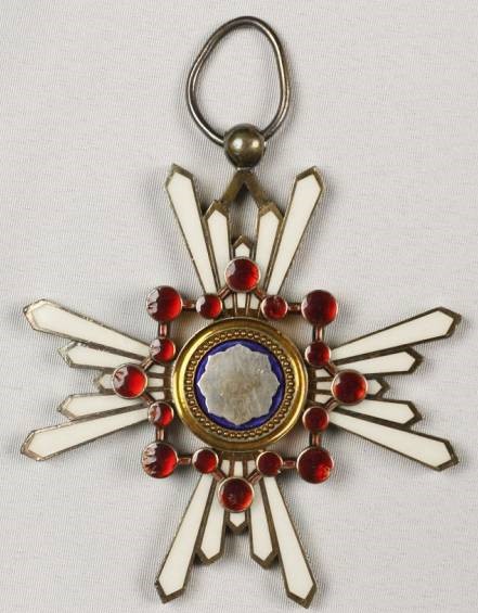 1st class Order  of the Sacred  Treasure awarded in 1936.jpg