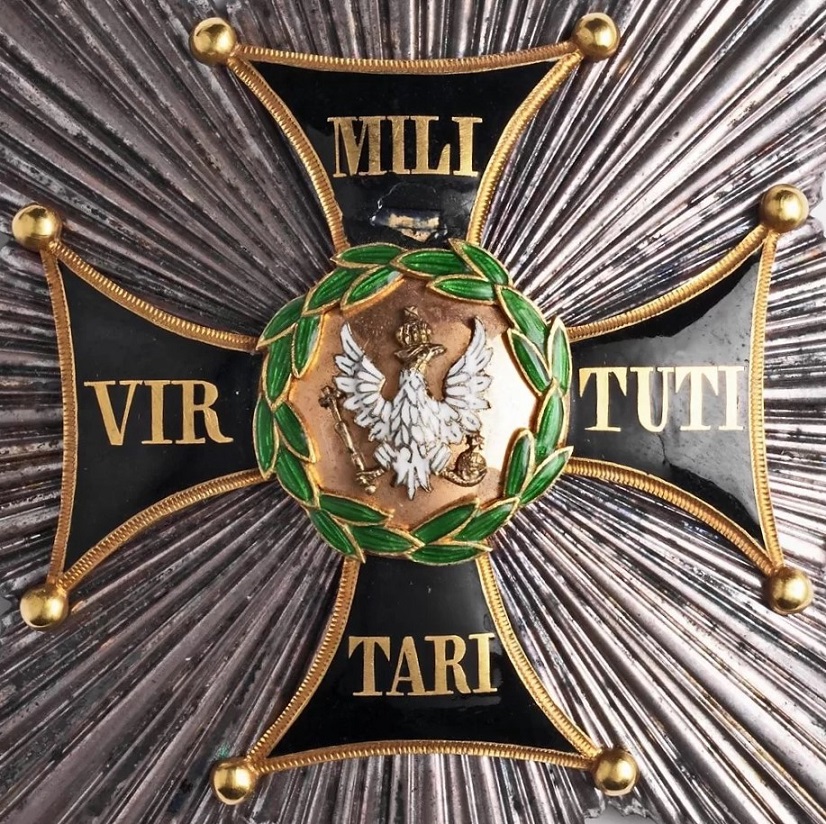 1st class Order of Virtuti Militari of  Alexander I.jpg