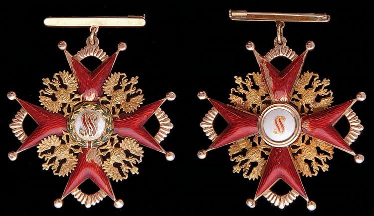 1st class privately-comissioned Saint Stanislaus order brooch.jpg