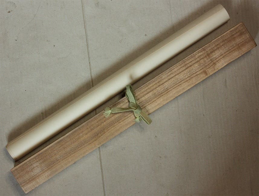 1st class Rising Sun order document  issued to Cabinet Minister Kawasaki Takukichi in 1934.jpg
