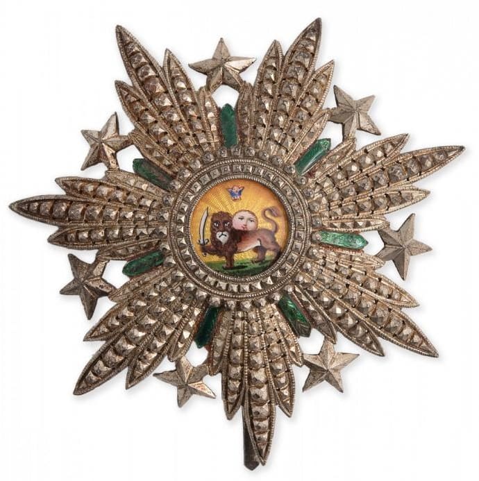2nd class breast star military division with seven stars made by Kretly.jpg