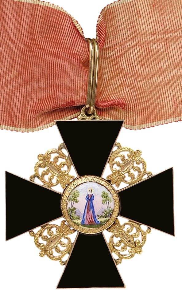 2nd class cross of Saint Anna order black flat enamel.jpg