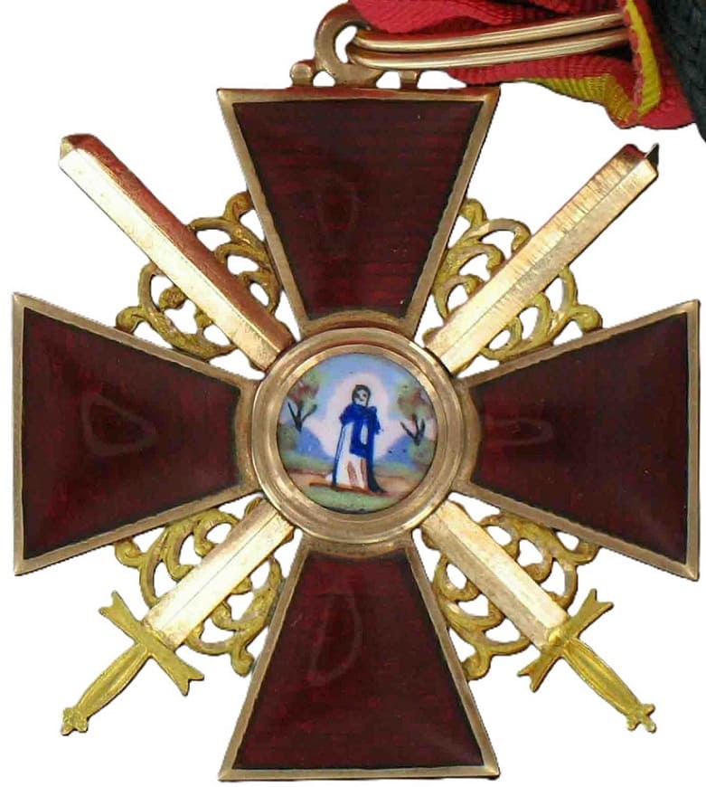 2nd class cross of Saint Anna order with swords IK.jpg