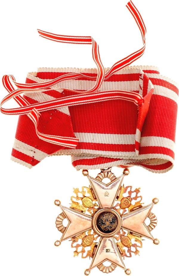 2nd class cross of St.Stanislaus  order for Non-Christians made in 1864.jpg