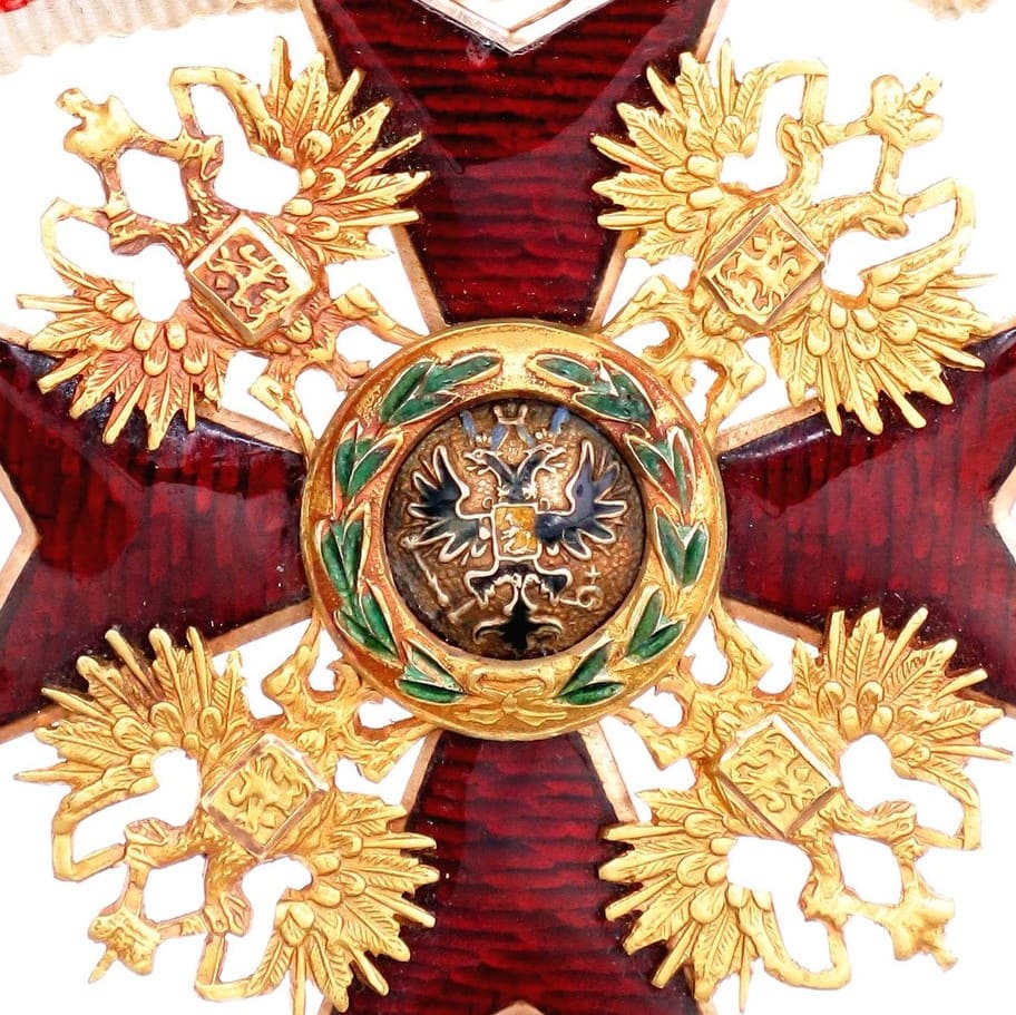 2nd  class cross of St.Stanislaus order for Non-Christians made in 1864.jpg