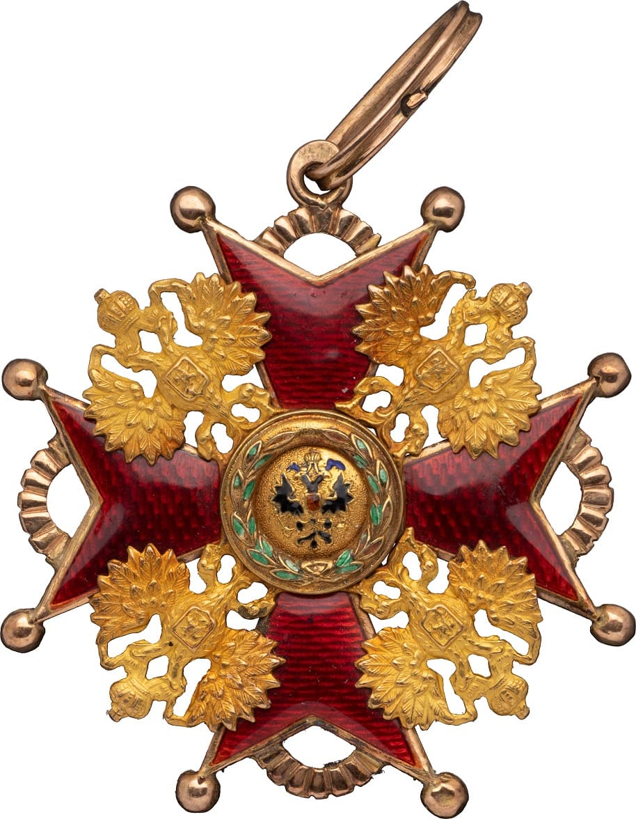 2nd class cross St.Stanislaus Order for Non-Christians made by Eduard.jpg