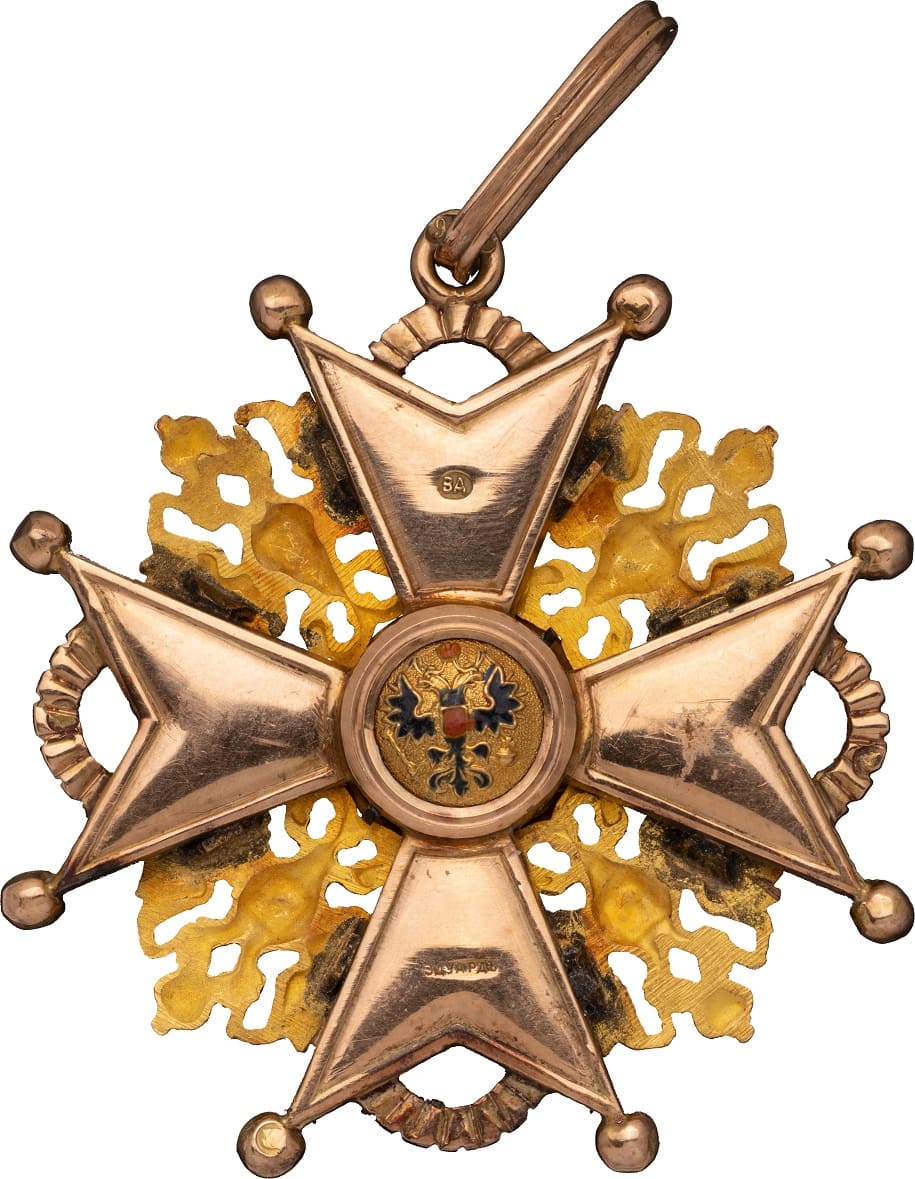 2nd  class cross St.Stanislaus Order for Non-Christians made by Eduard.jpg